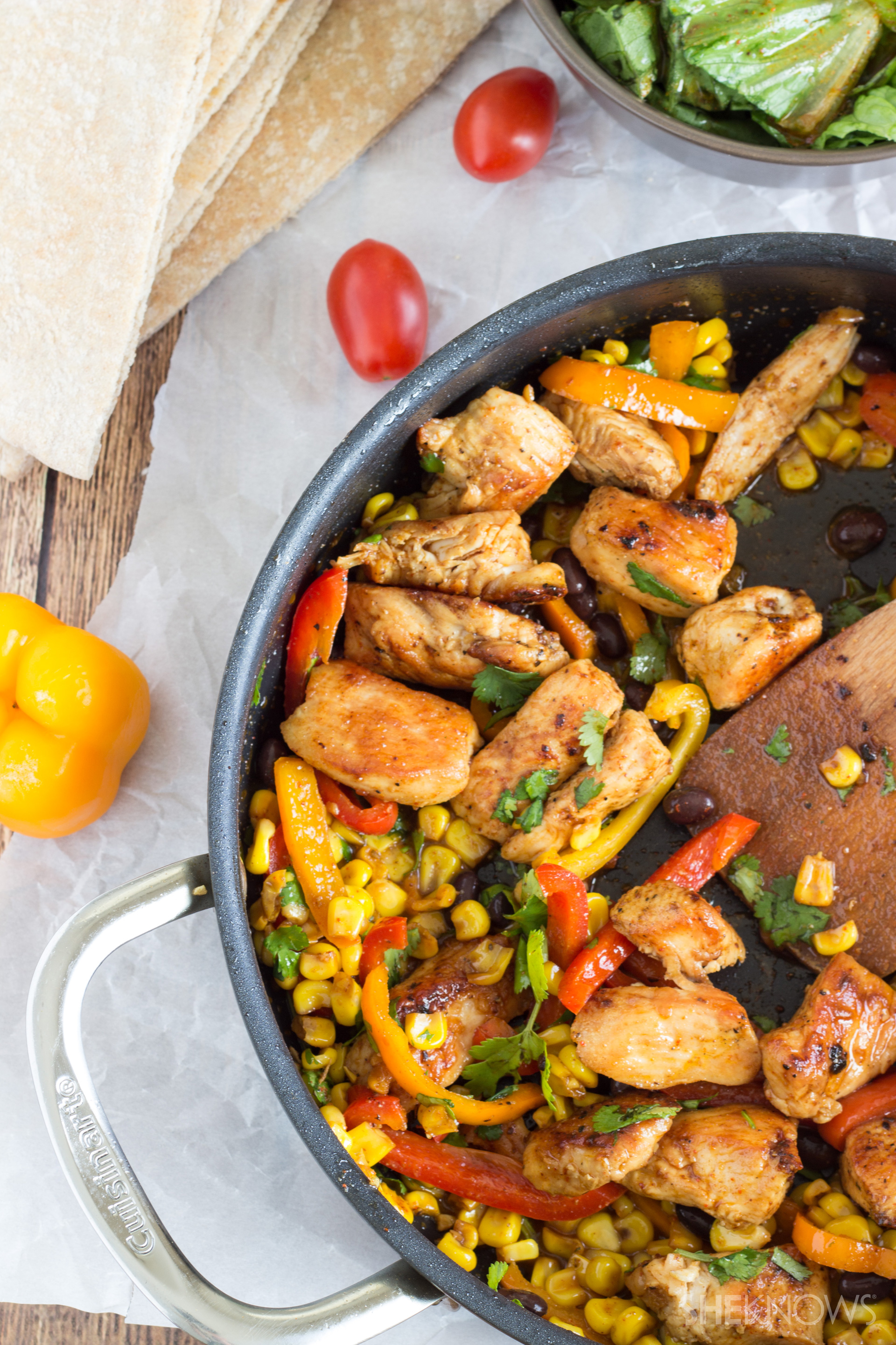 Southwestern pita pockets