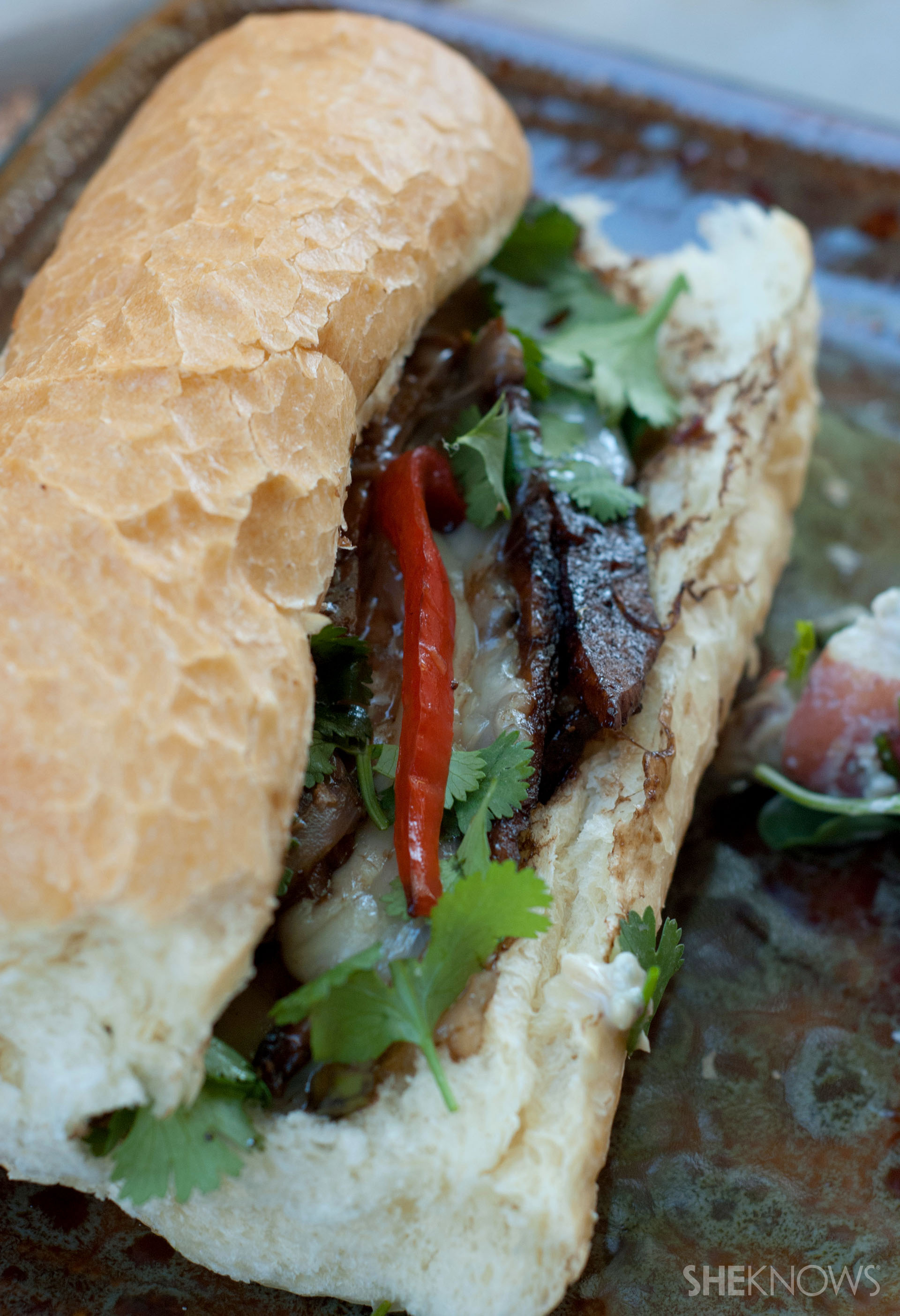 Meatless Philly cheese steak recipe