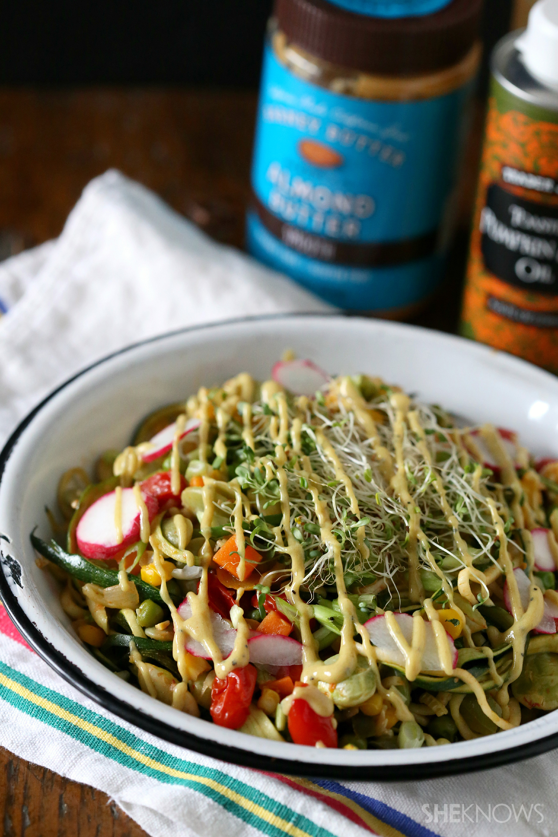 Vegan summer succotash