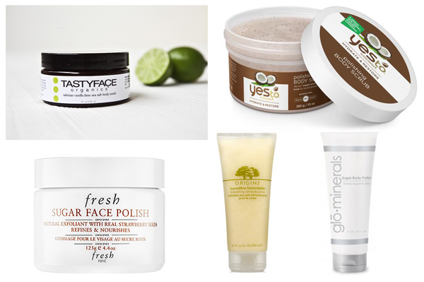 Sugar and salt scrubs