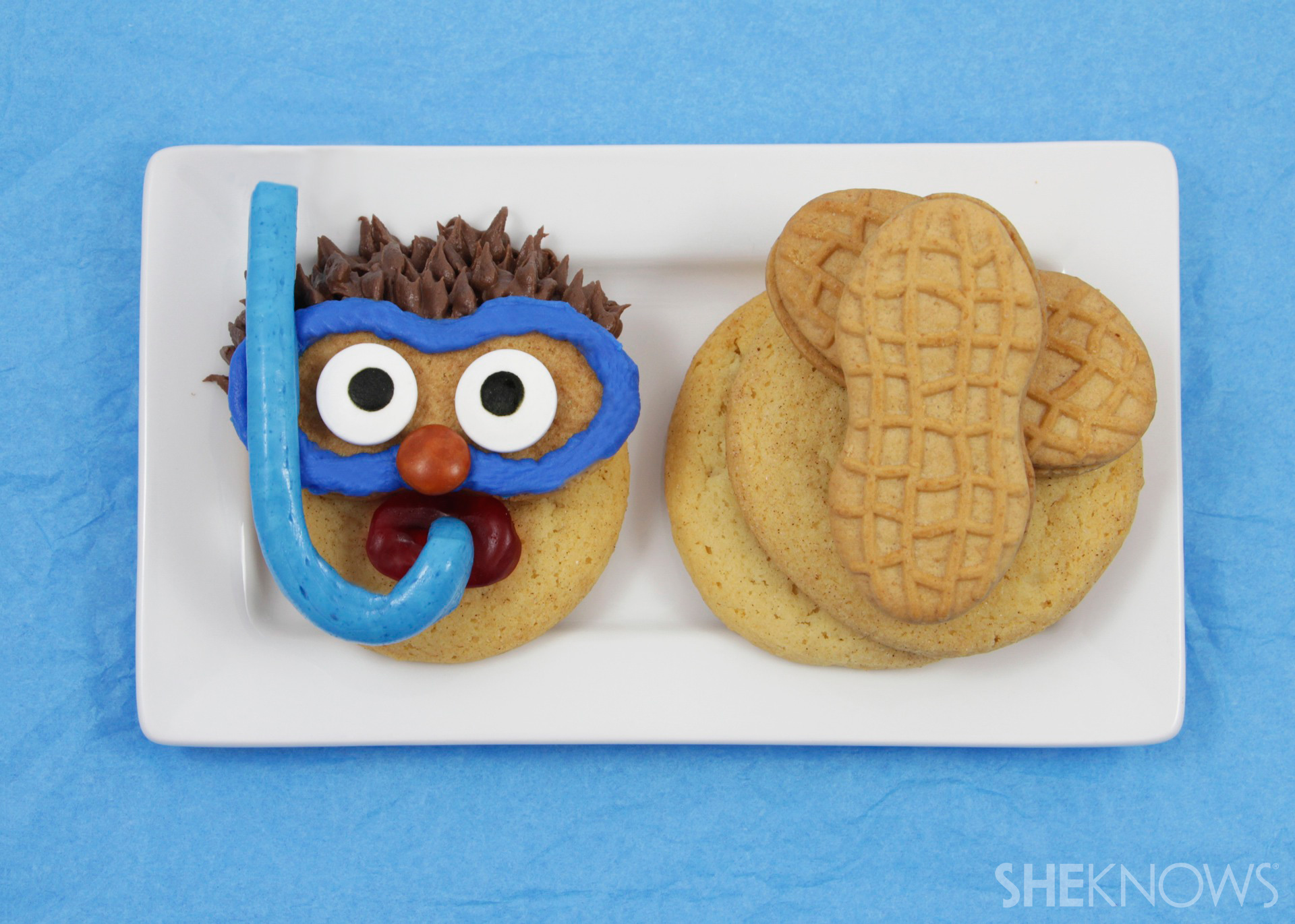 Snorkeler cookie snacks