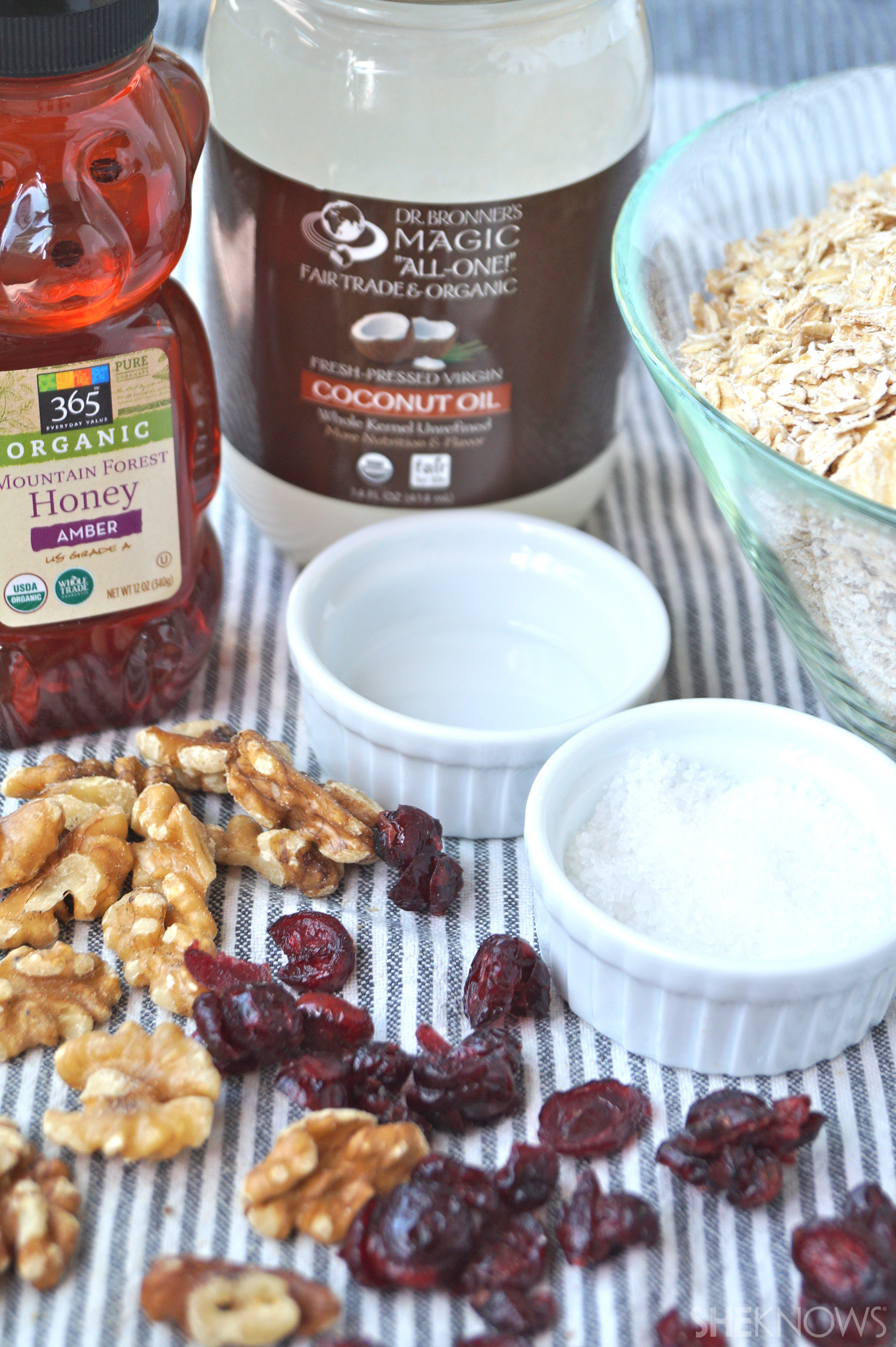 Cranberry Walnut Granola