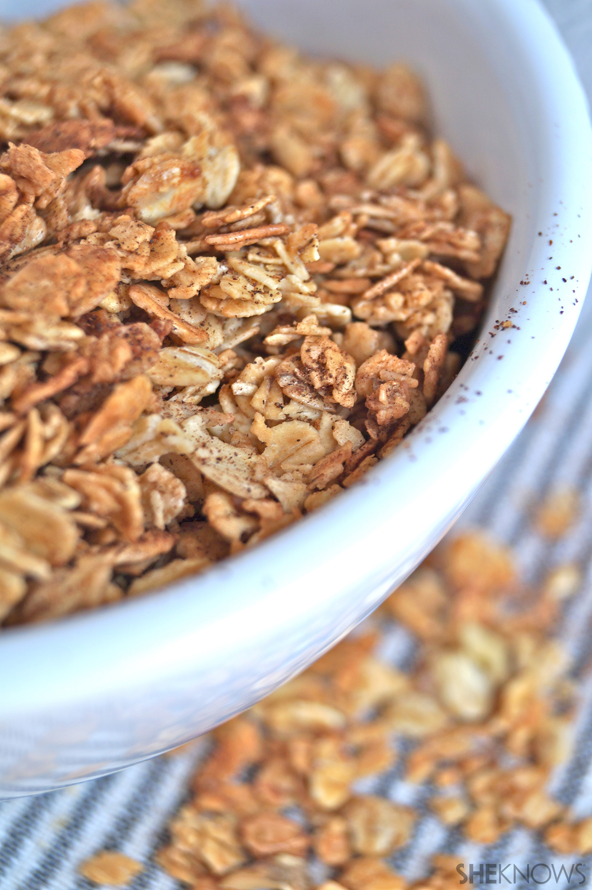 Spiced Cinnamon Granola
