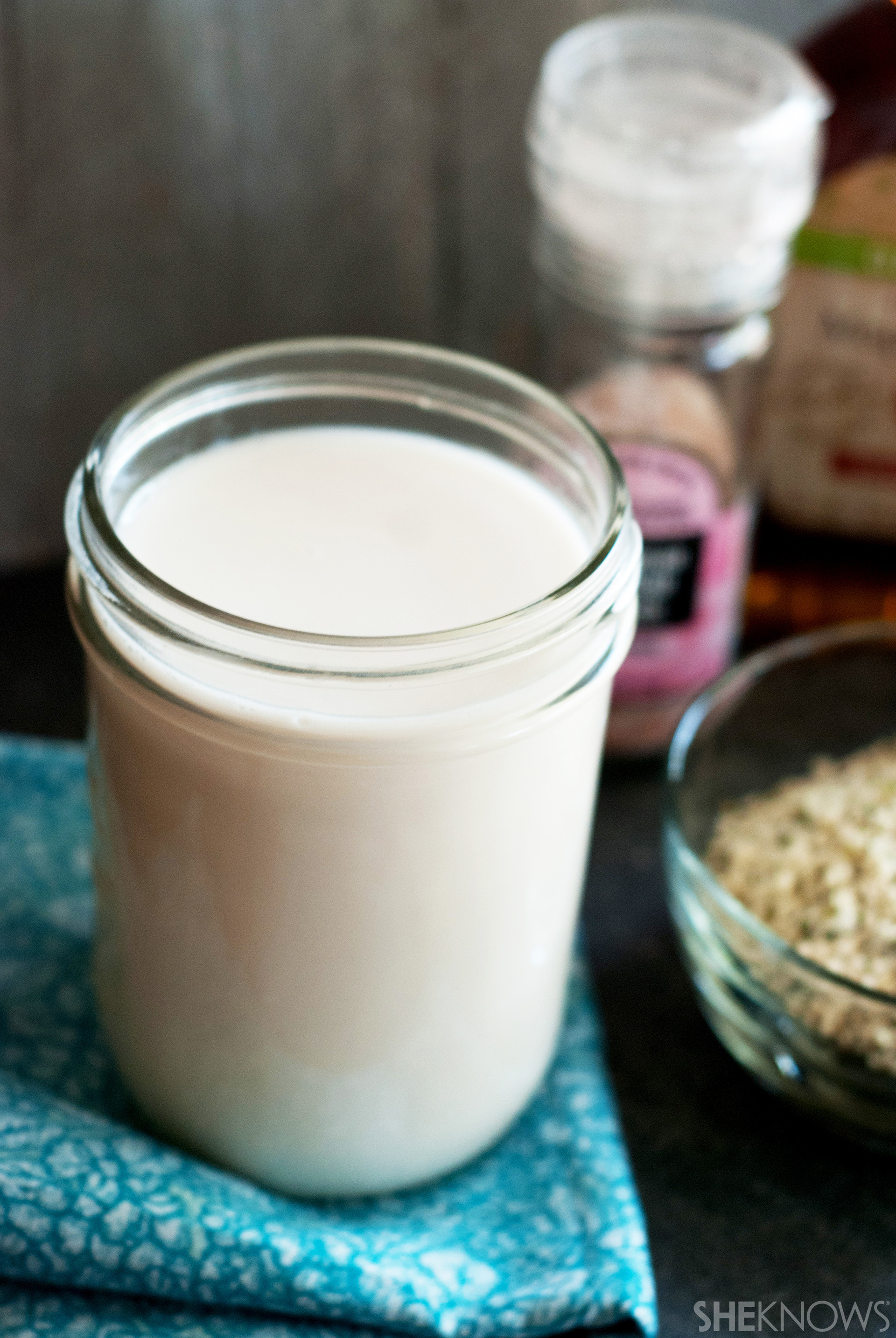 maple-vanilla hemp milk