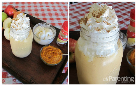 Pumpkin pie shake