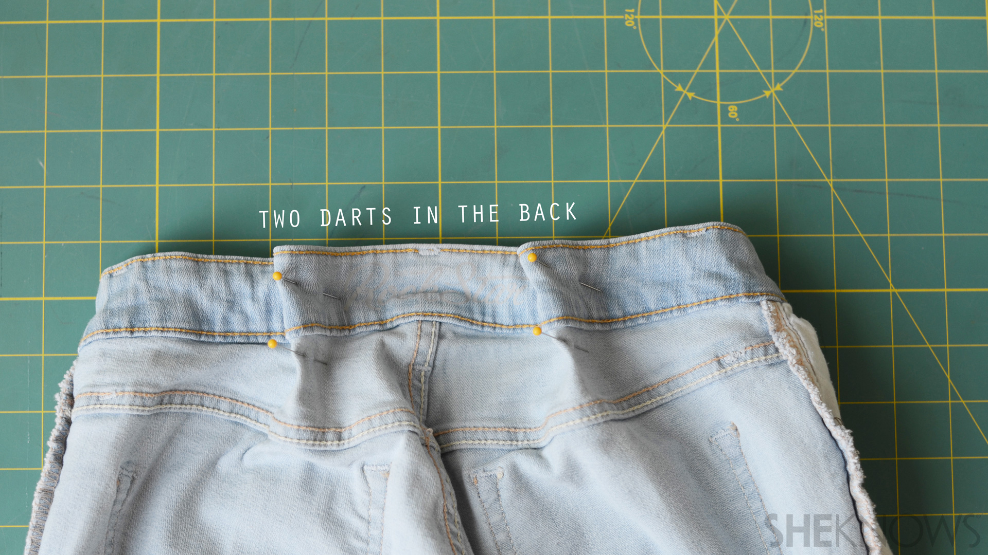 How to tailor a pair of jeans