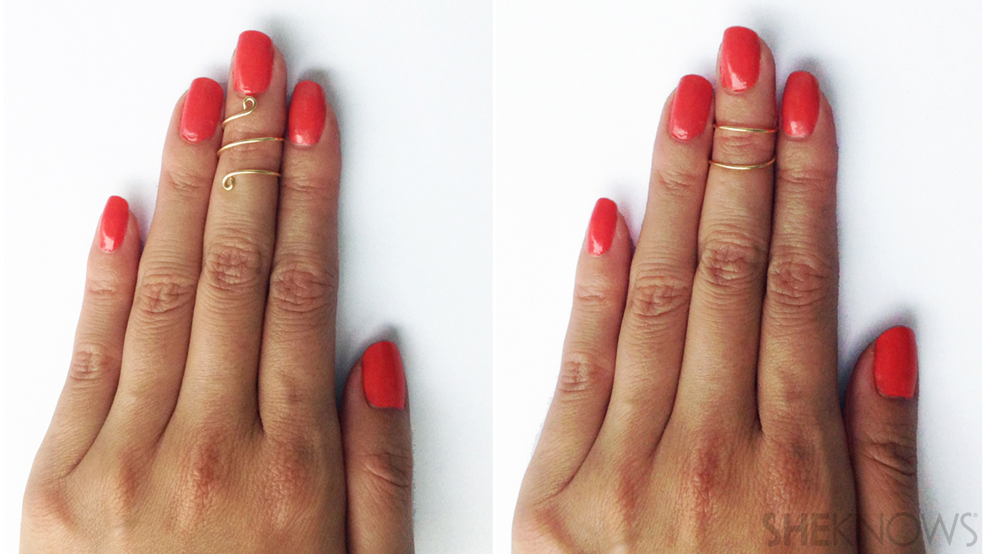 DIY wire midi ring