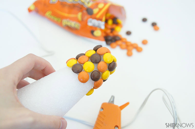 candy corn on the cob