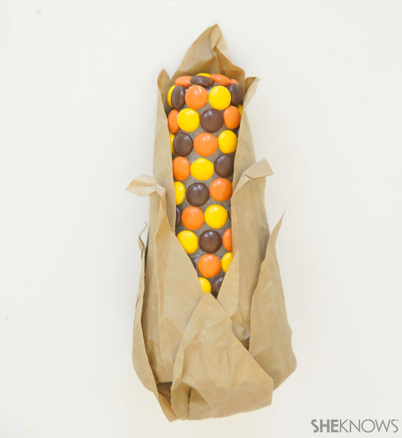 candy corn on the cob
