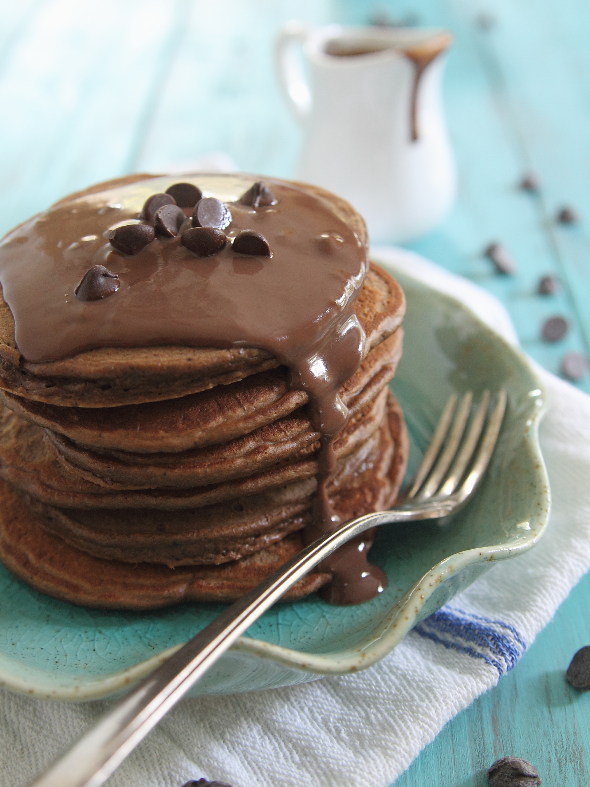 Wake up to dreamy mornings with chocolate overload pancakes
