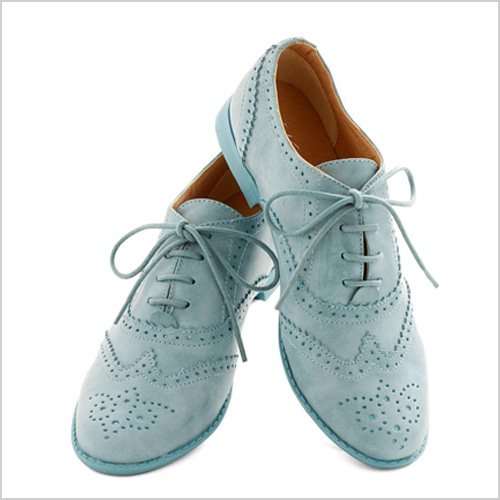 Modcloth Blue Suave Shoes Flat