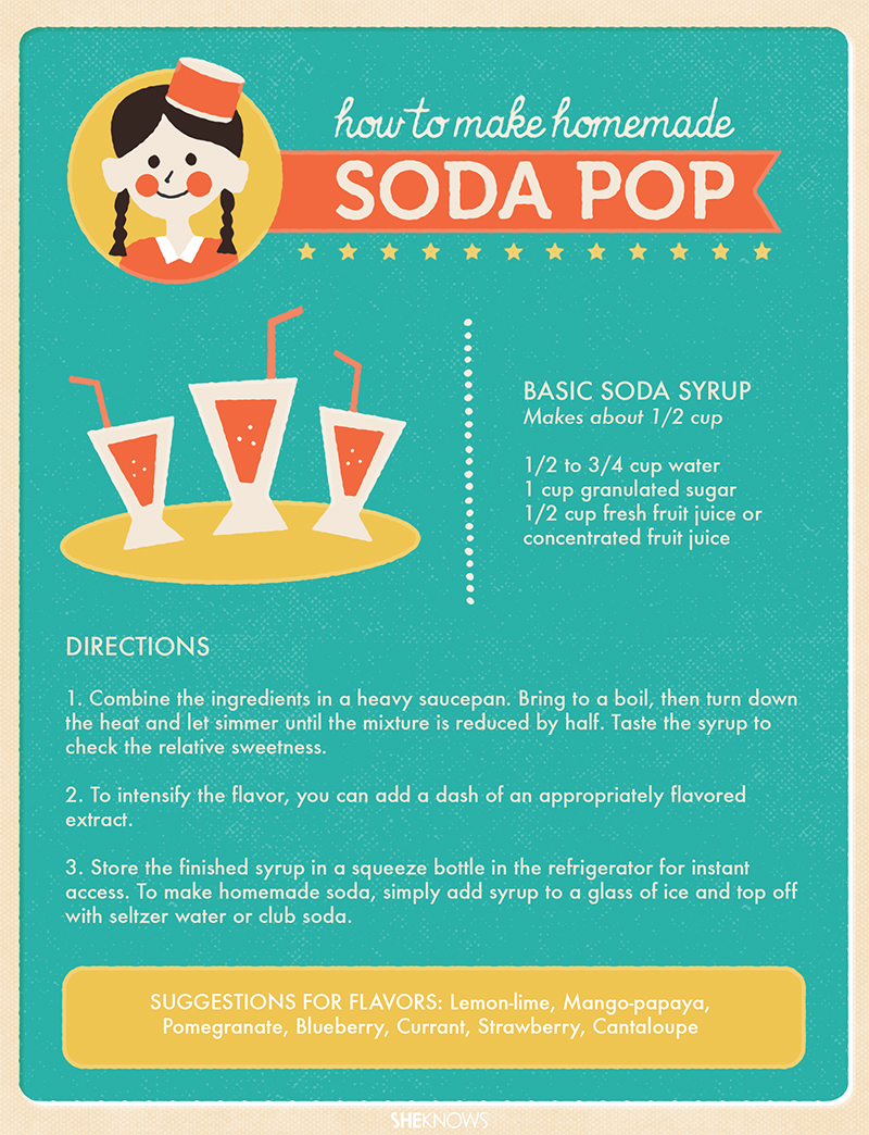 How to make homemade soda