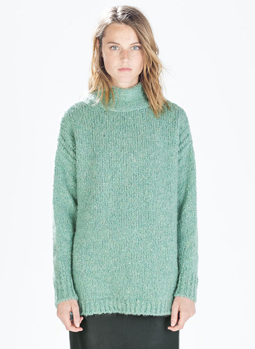 Zara mint sweater