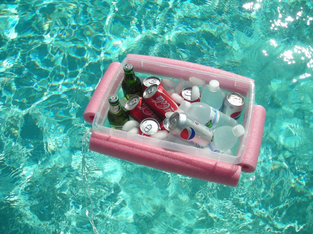 diy floating cooler summer is so here are 7 new uses for pool noodles diy floating cooler summer is so here are 7 new uses for pool noodles