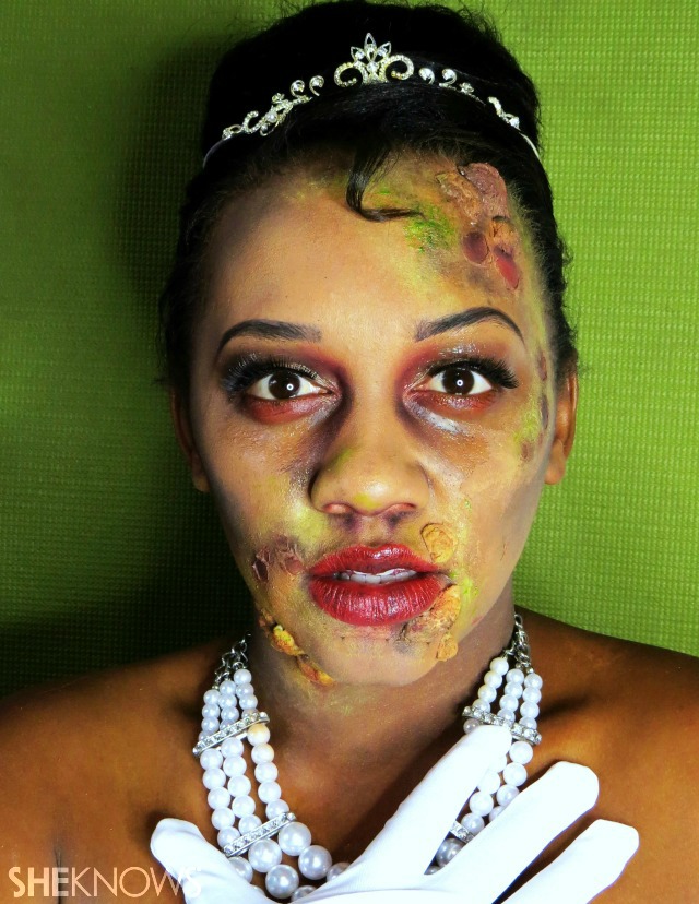 Zombie Disney princess makeup tutorials will make your