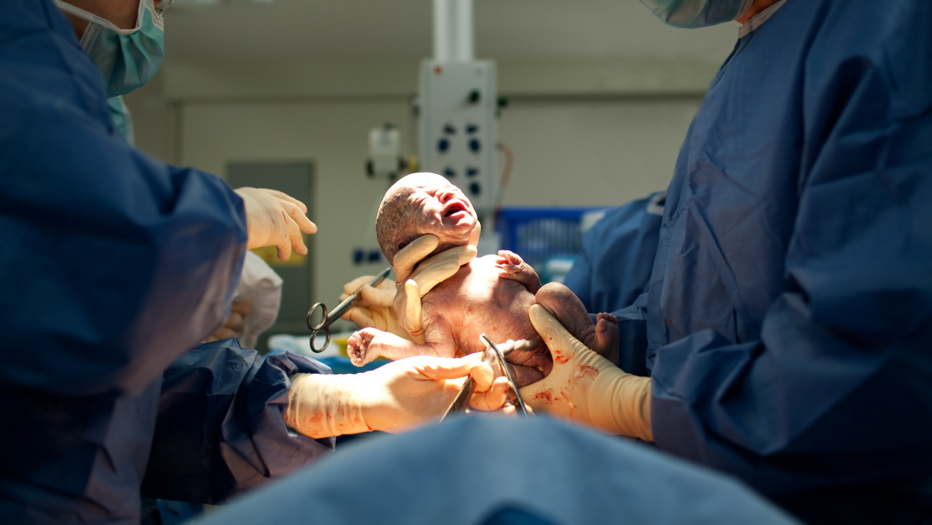 First baby born to a woman with uterus transplant