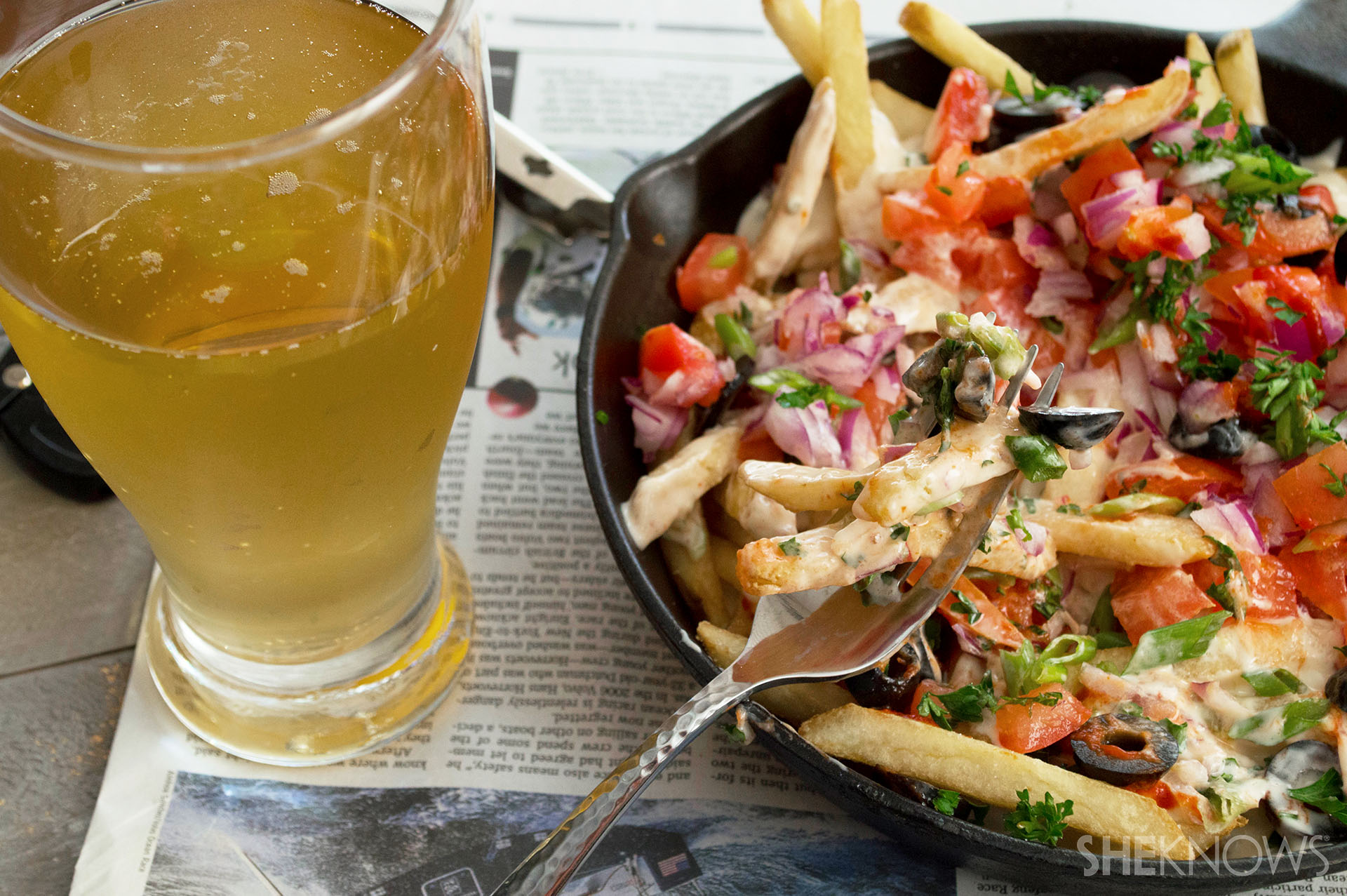 Loaded beer cheese fries are the game day treat that keeps on giving