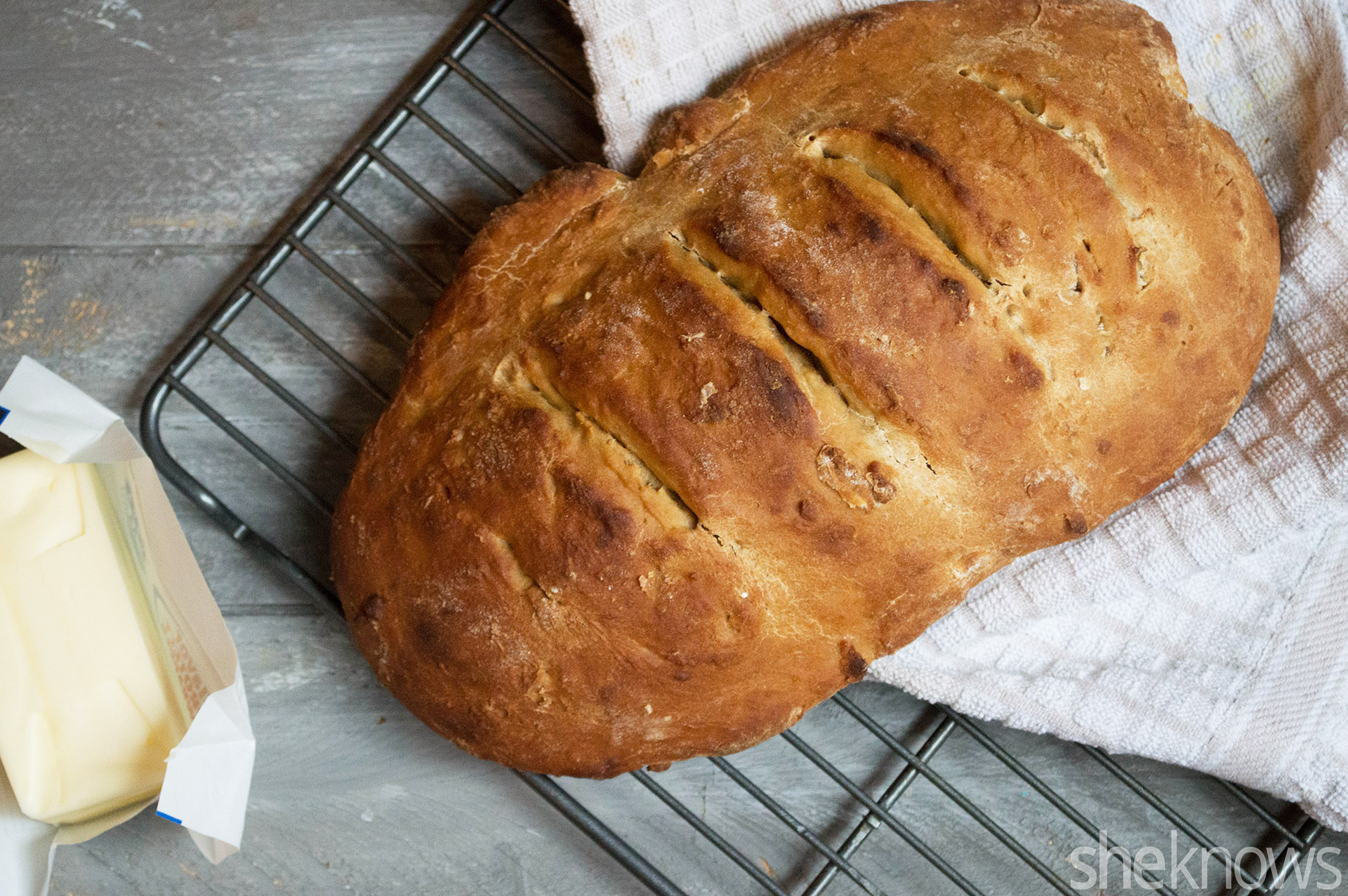 Homemade molasses bread is perfect for the holidays