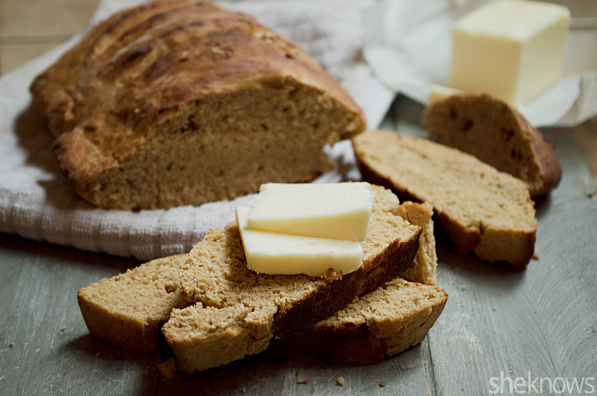 Homemade molasses bread is perfect for the holidays