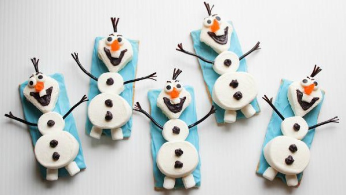Olaf the snowman treats