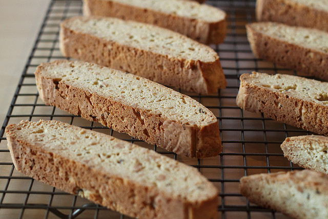 Christmas biscotti