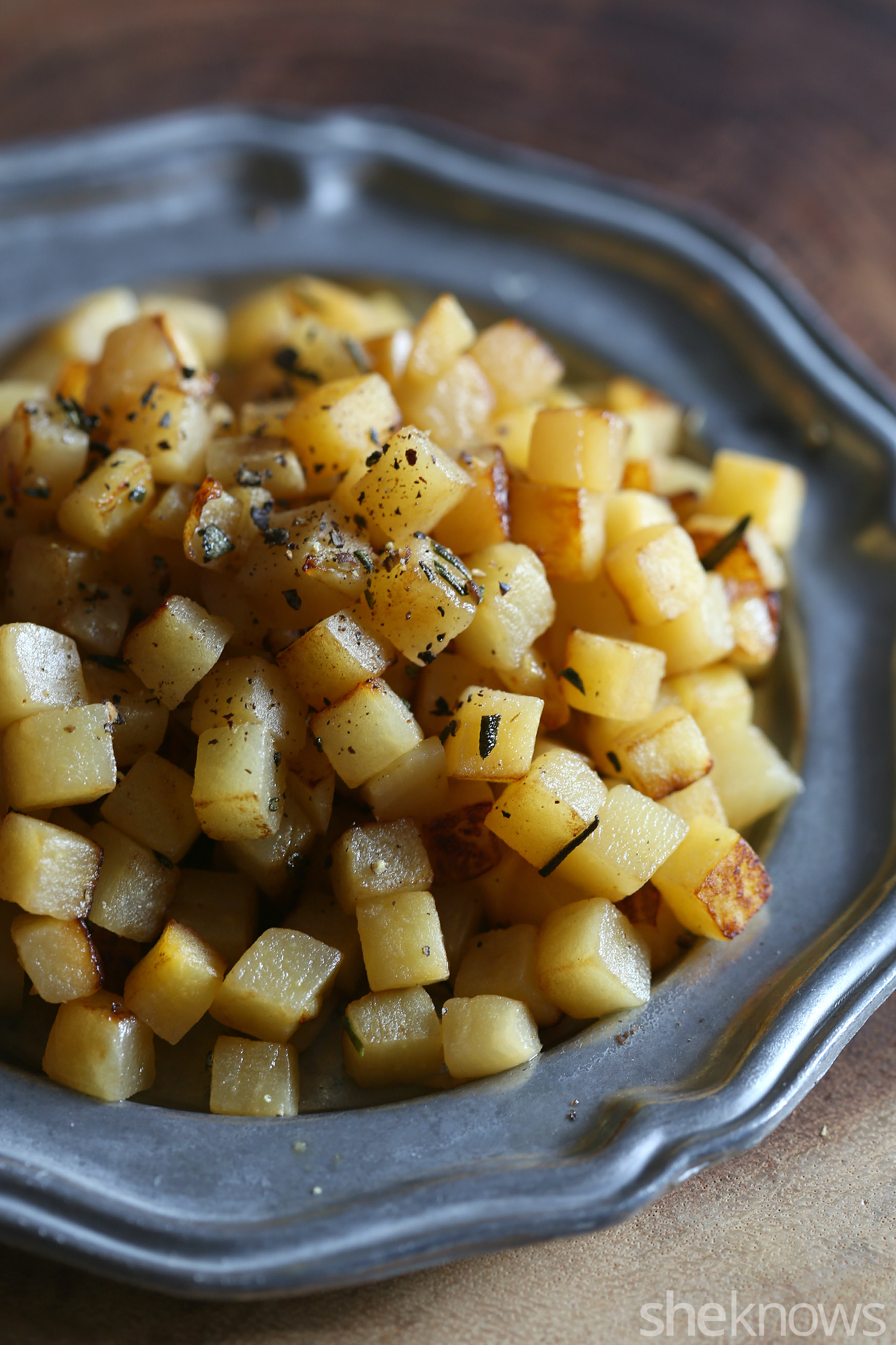 Roasted root vegetables, 3 ways