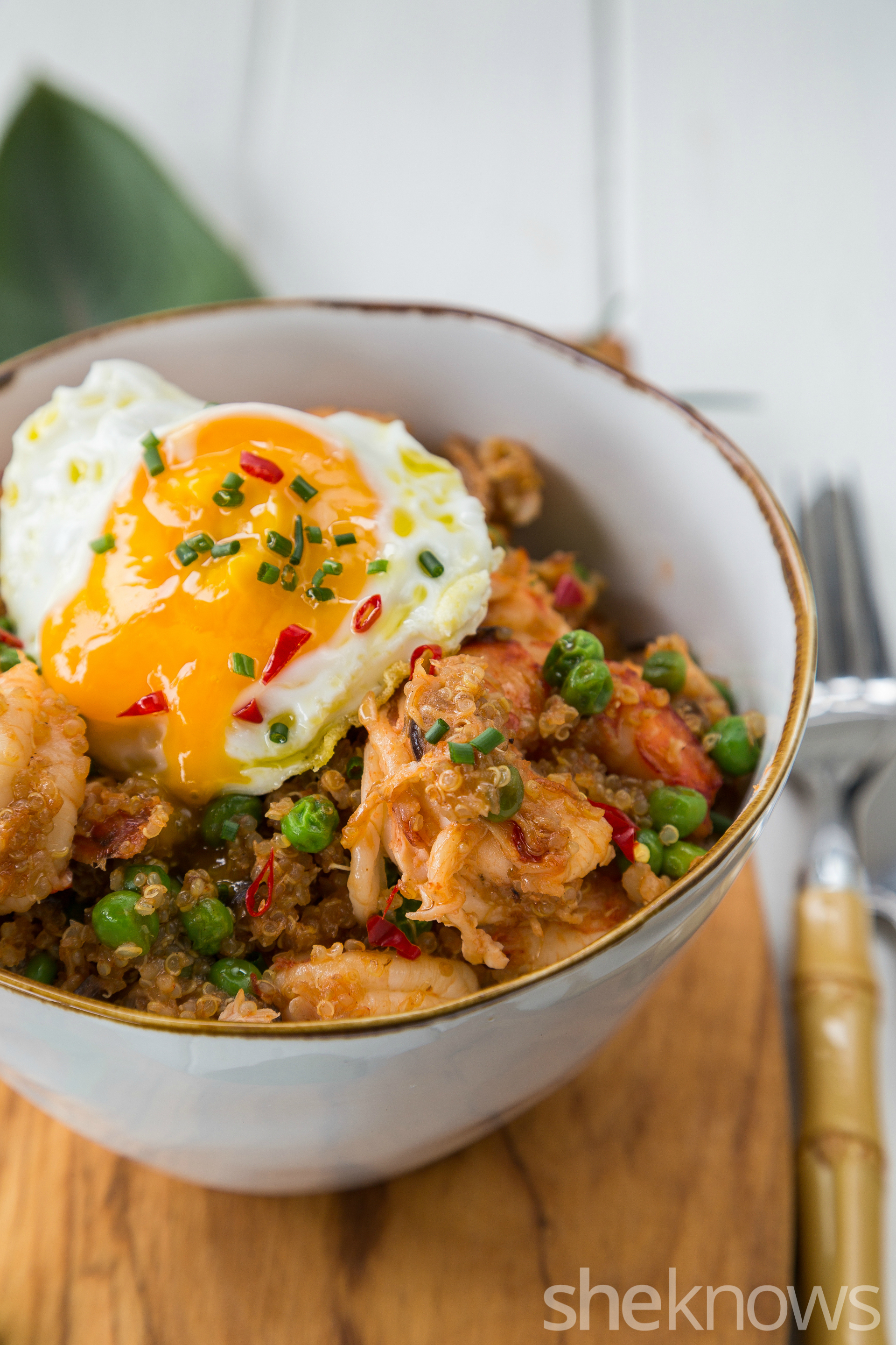 Indonesian quinoa 39;fried rice39; is a healthy and flavorful dish