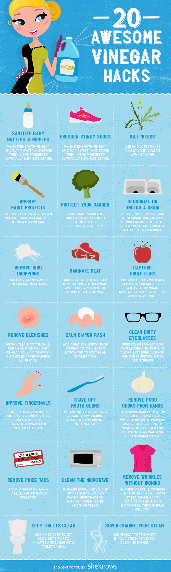 20 Genius uses for vinegar you might not expect