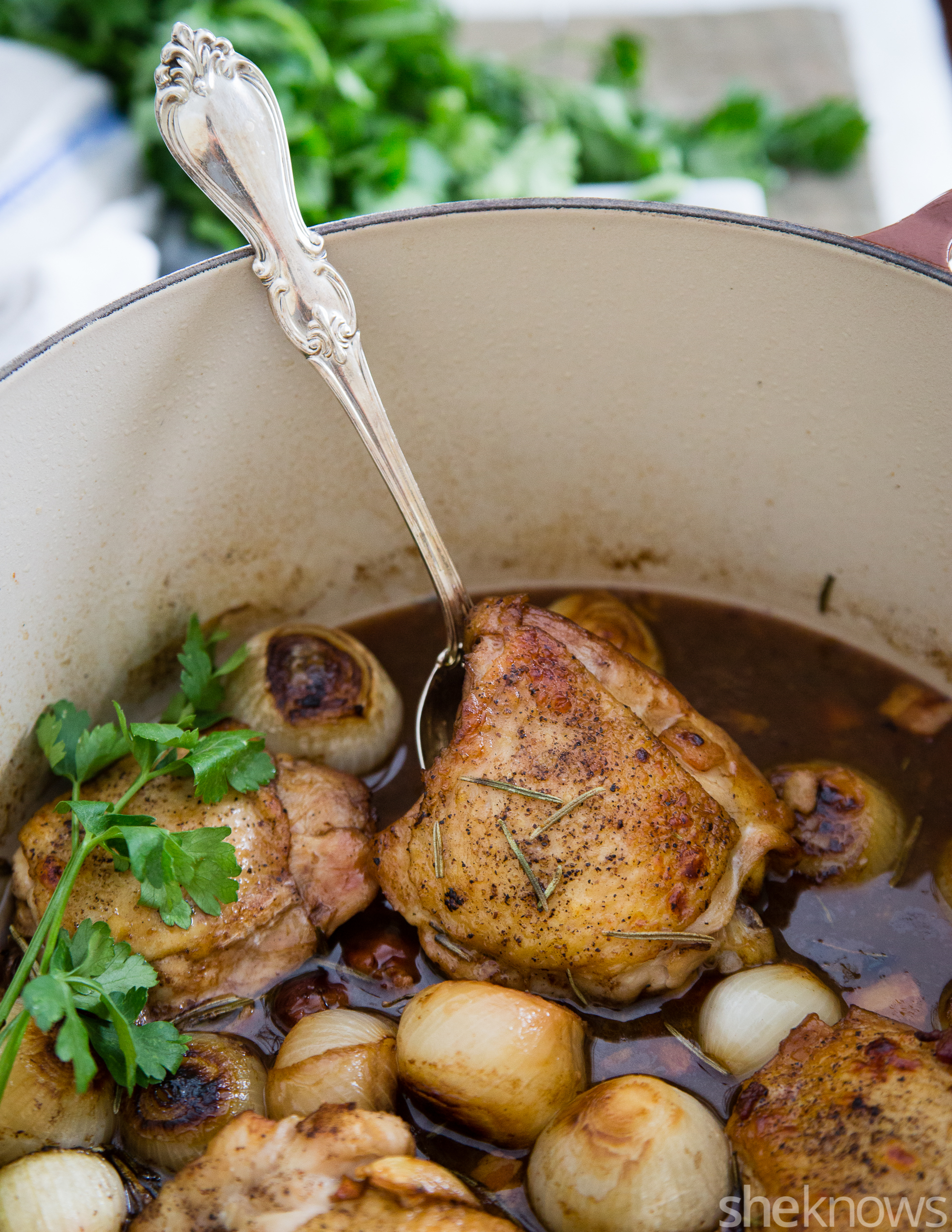apple cider vinegar chicken thighs