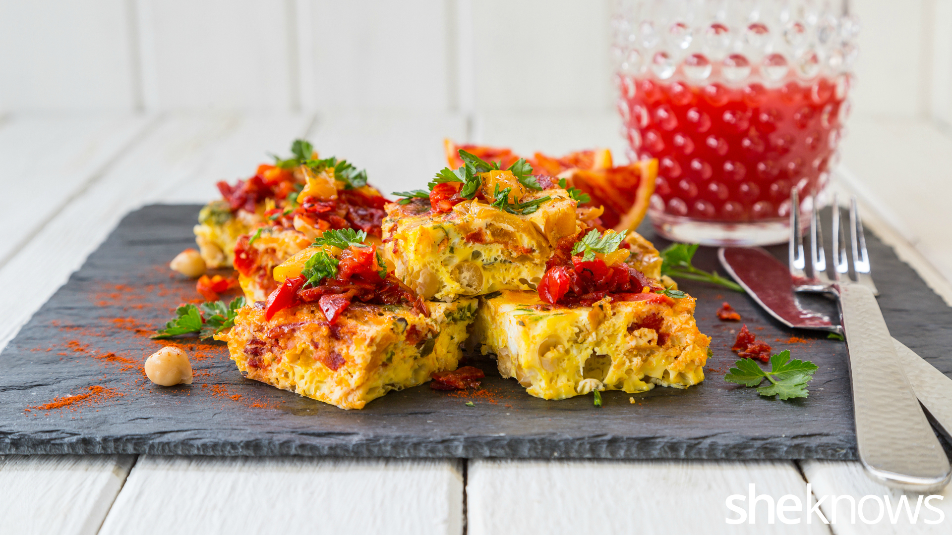 Slow Cooker Sunday Spanish breakfast frittata in no time