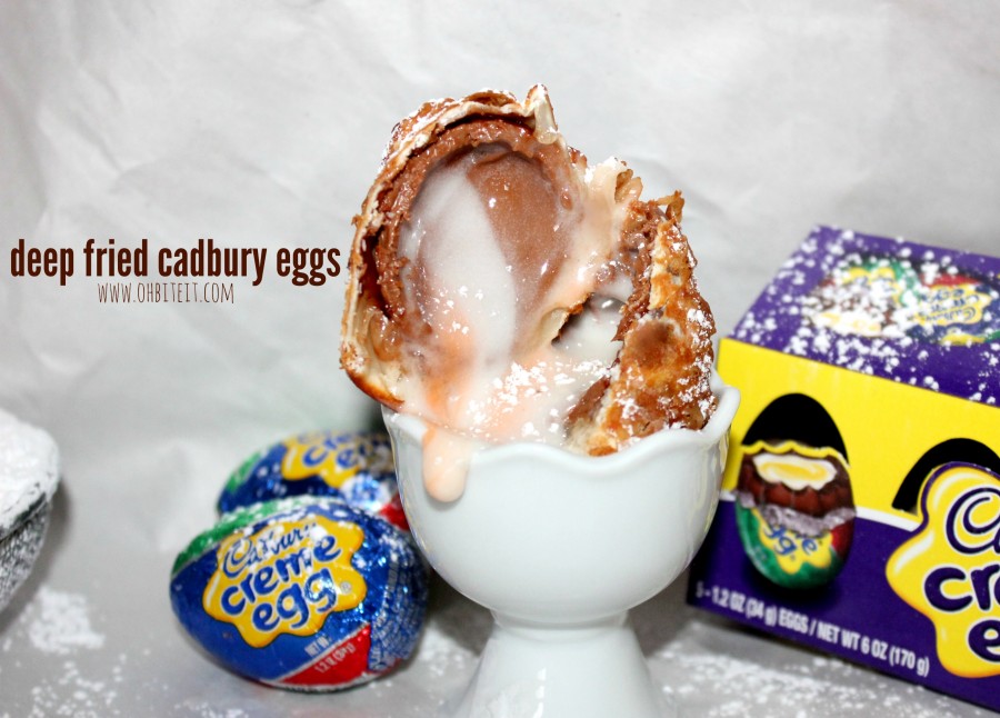 Deep FriedCadbury Creme Egg