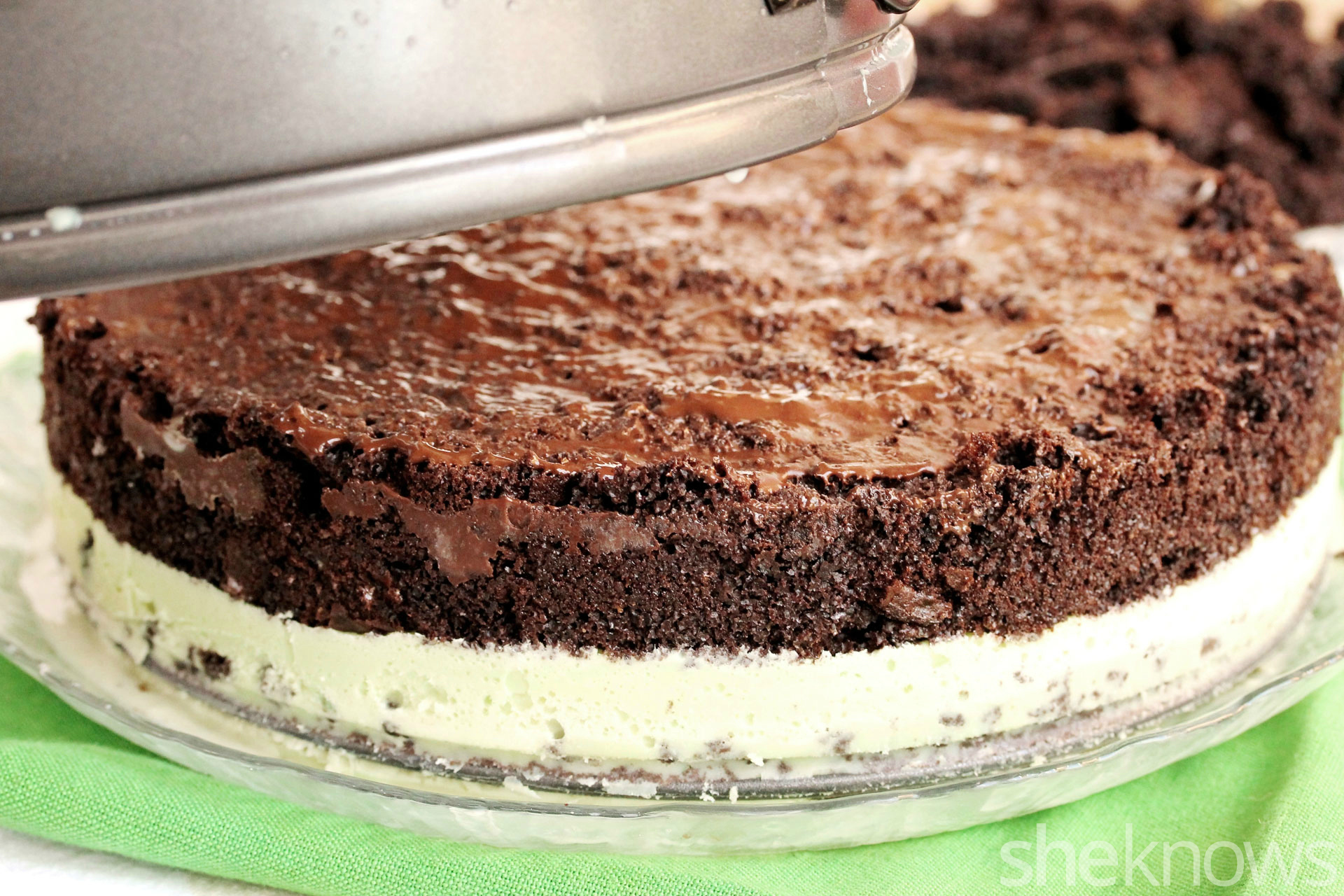 Shamrock shake ice cream cake is your new favorite St. Patrick's Day treat