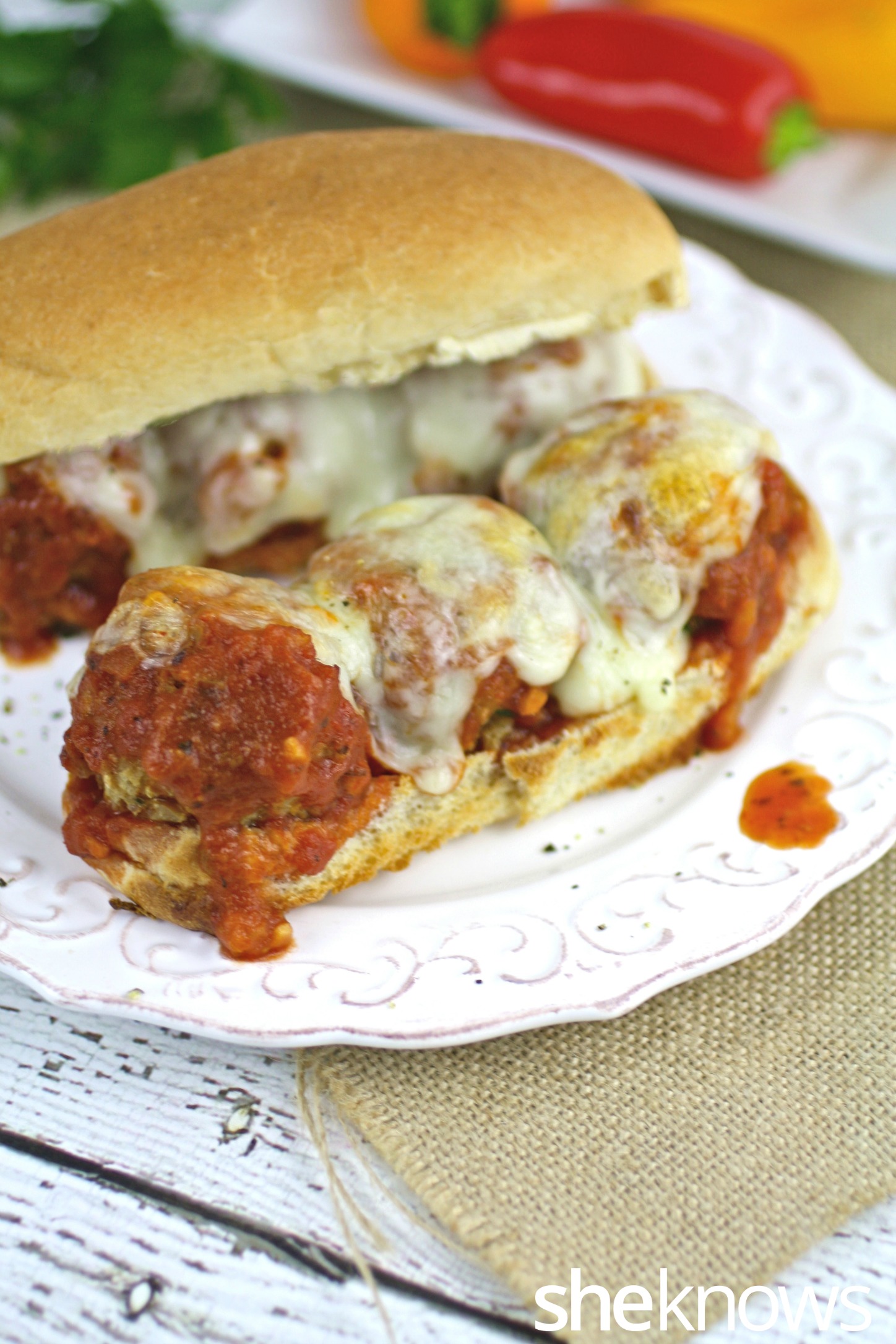 Meatless Monday Seitan 'meatball' subs in just 30 minutes