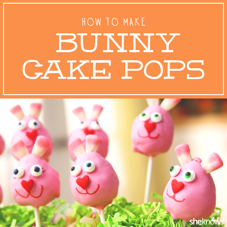 How to make adorable bunny cake pops for Easter (VIDEO)