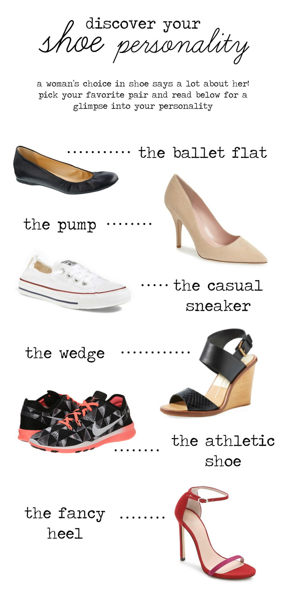 6 Classic types of shoes and what they say about you