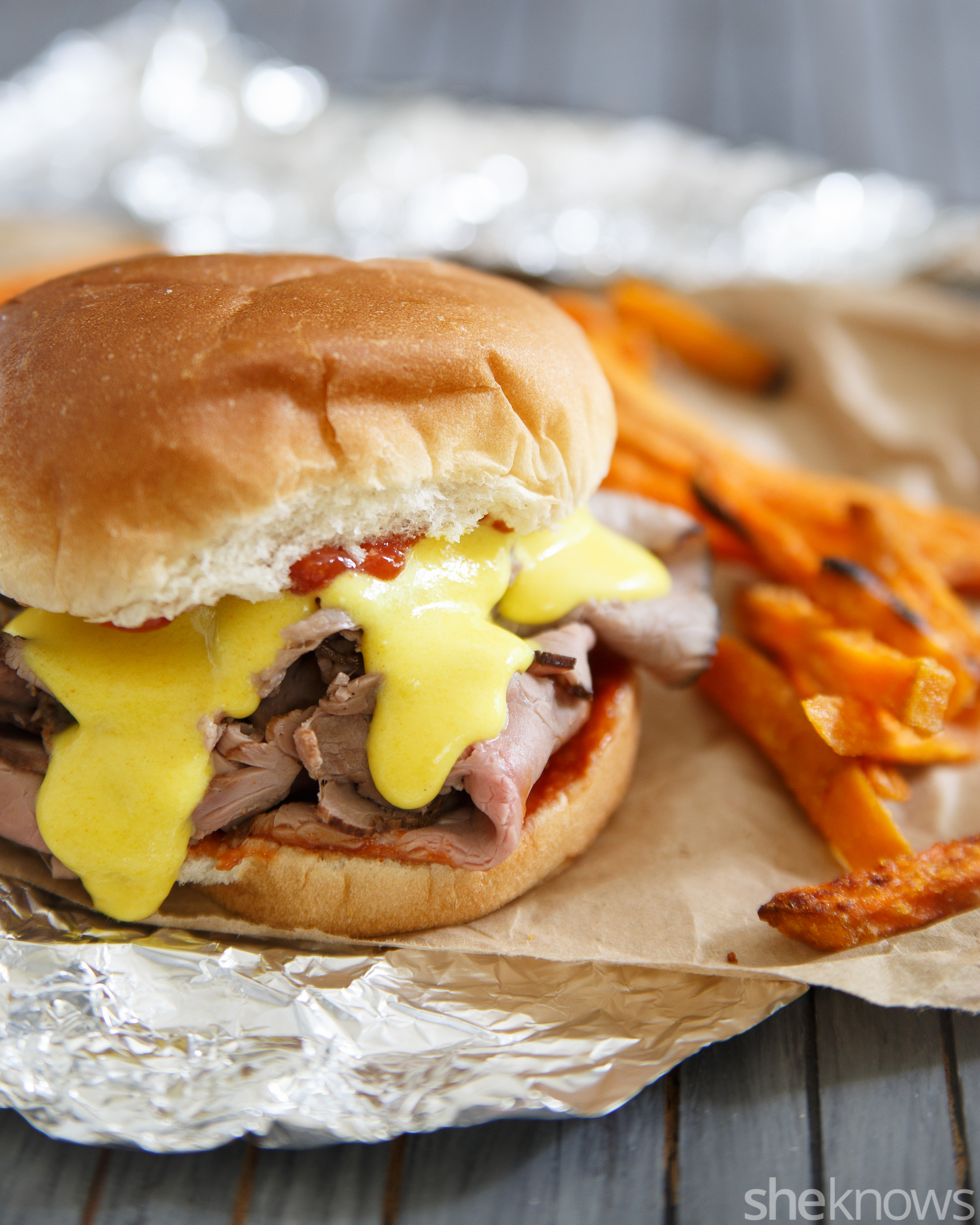 Copycat Arby's beef and cheddar sandwich is way better than the drivethru