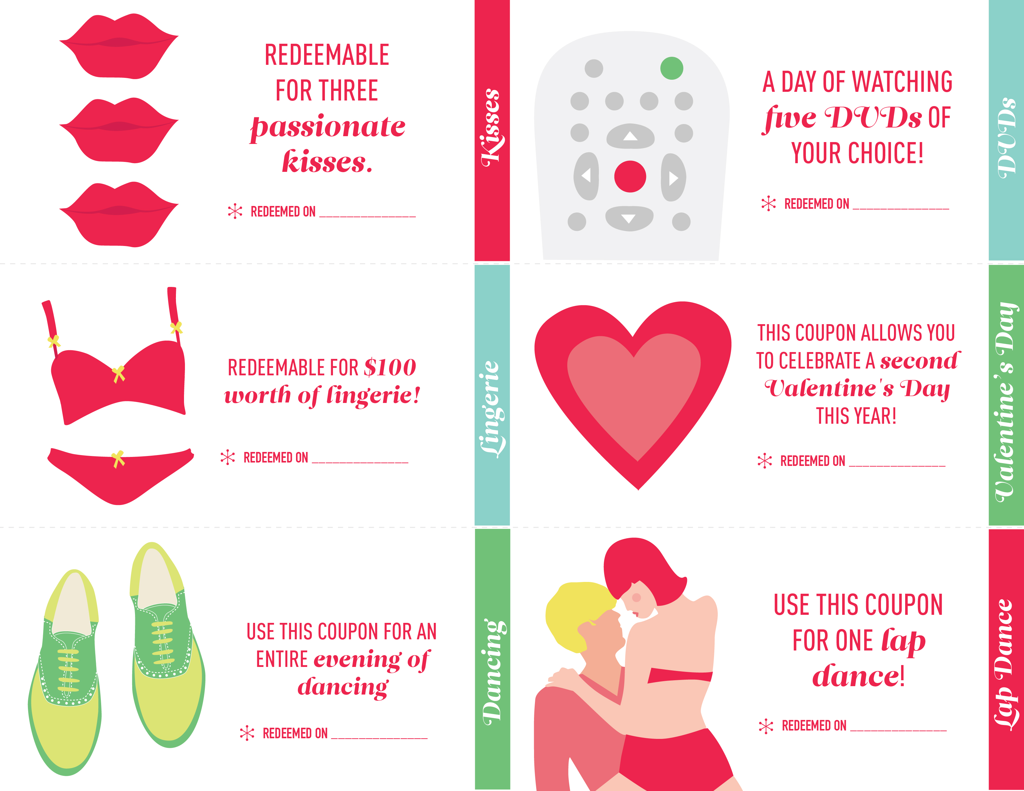 23 Love coupon book ideas for Valentine's Day