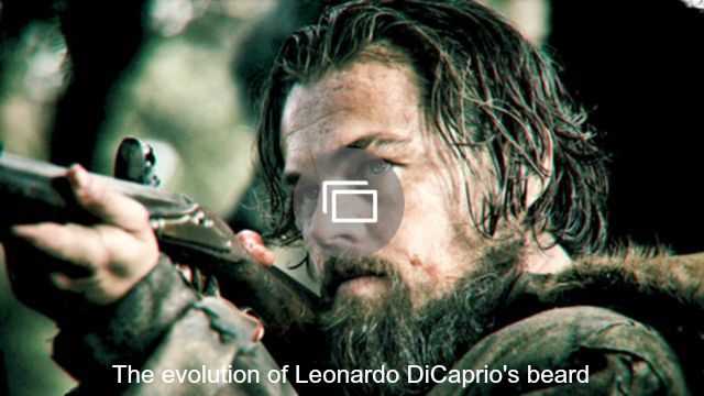 leonardo dicaprio's beard slideshow