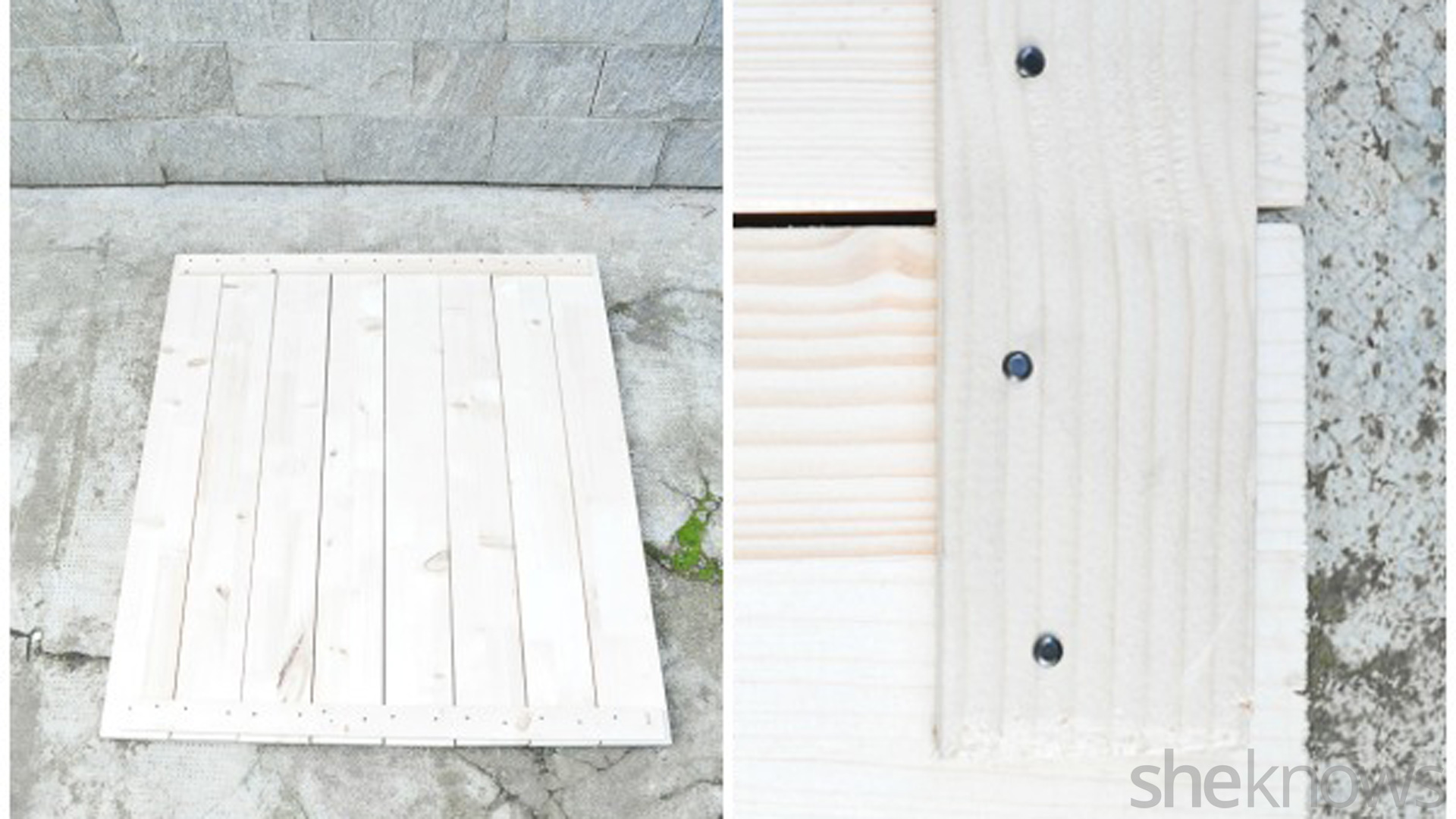 How to make a painted wood photo backdrop — it's easier than you think