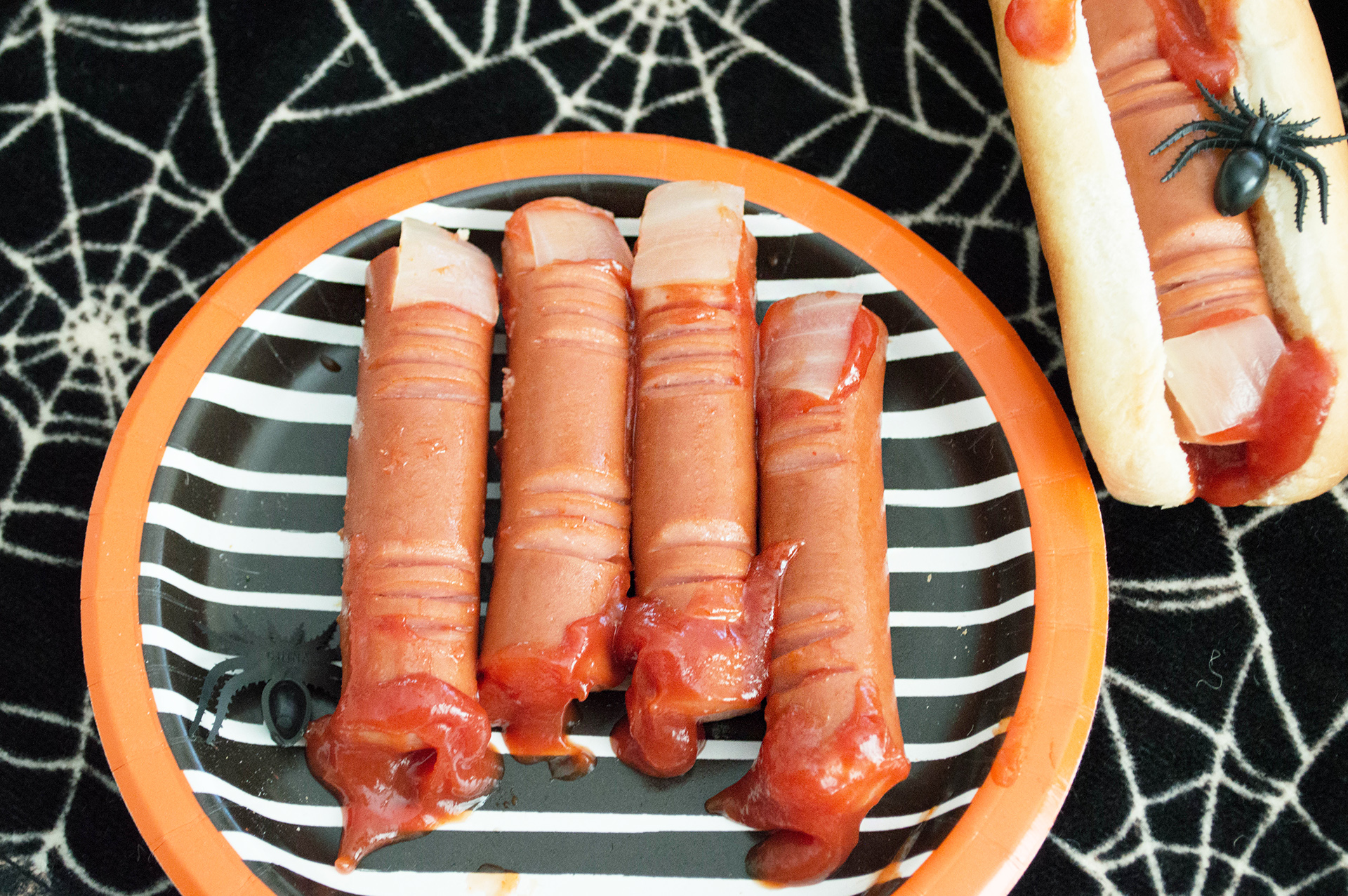 Bloody hot dog fingers — the creepiest thing you'll eat this Halloween