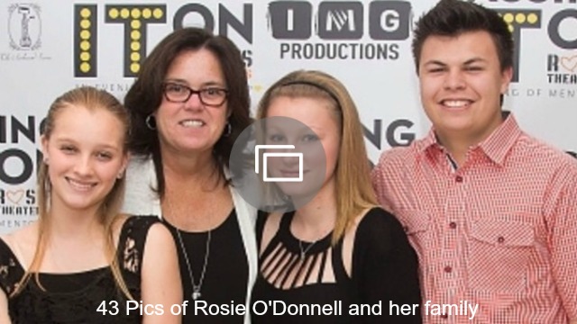 Rosie O'Donnell family slideshow