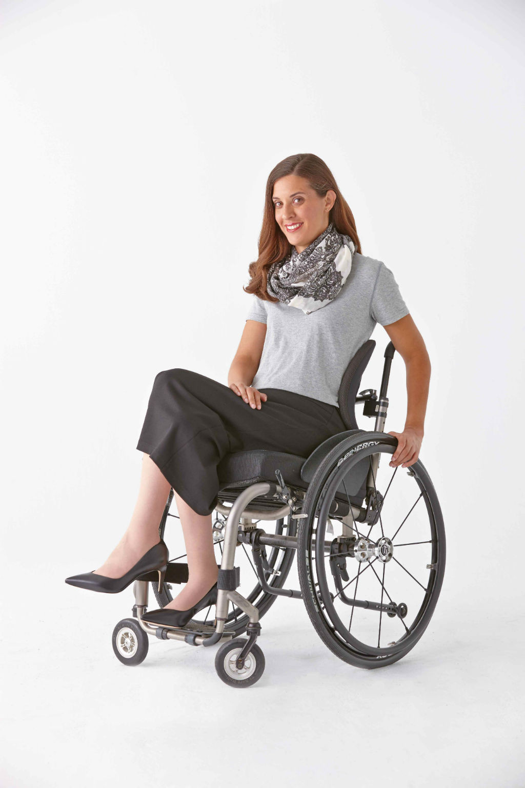 Designer creates accessible fashion for wheelchair users