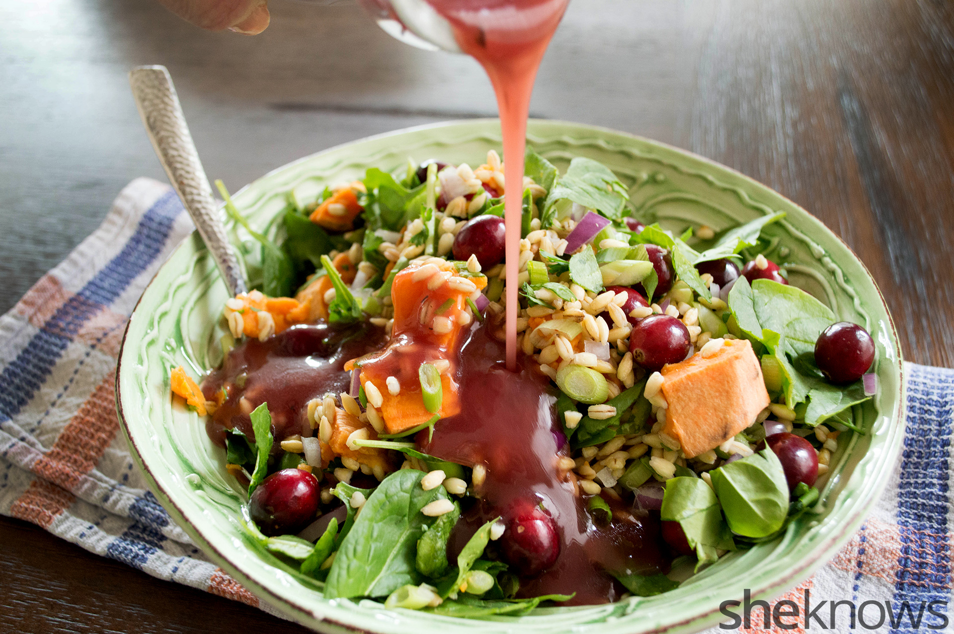 Get to know wheat berries with this grain salad full of seasonal