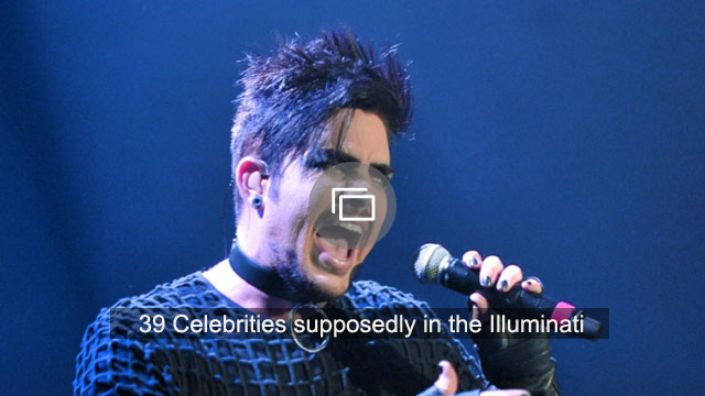 39 Celebrities supposedly in the Illuminati