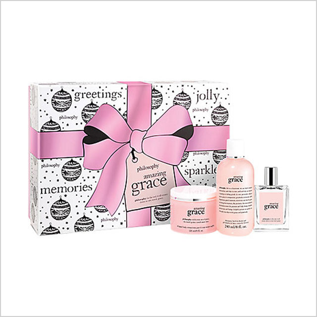 7. Grandma: Philosophy Amazing Grace Layering Set