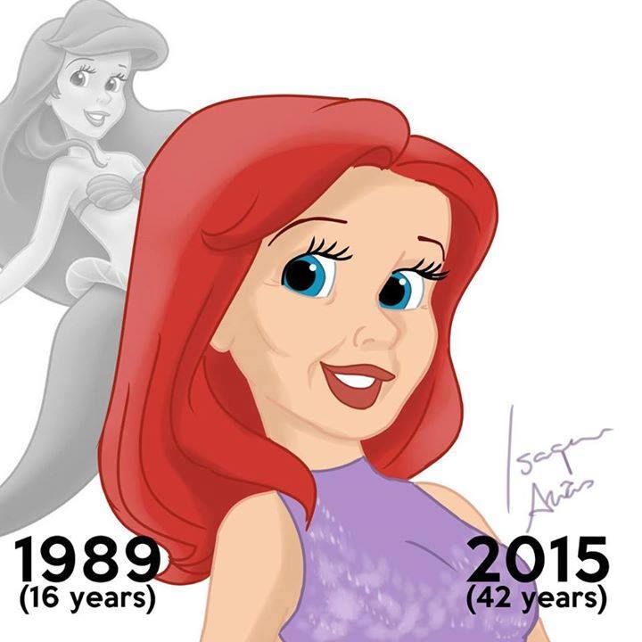 Ariel aged 42