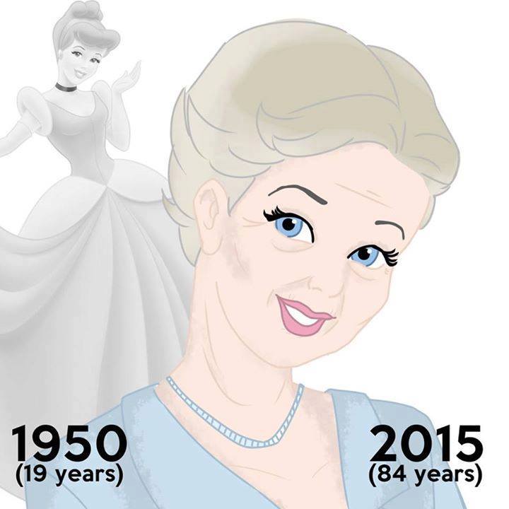 Cinderella aged 84