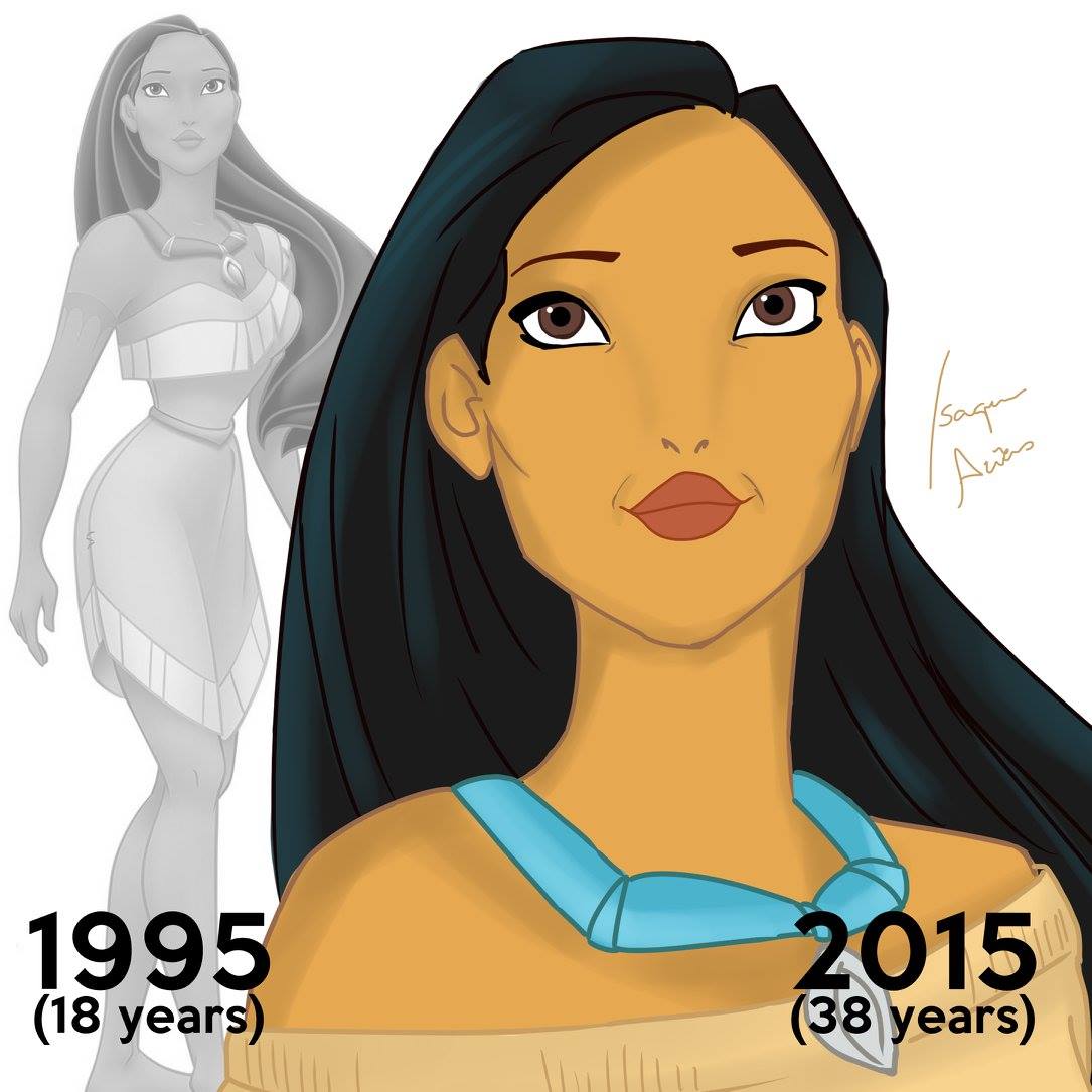 Pocahontas age 38
