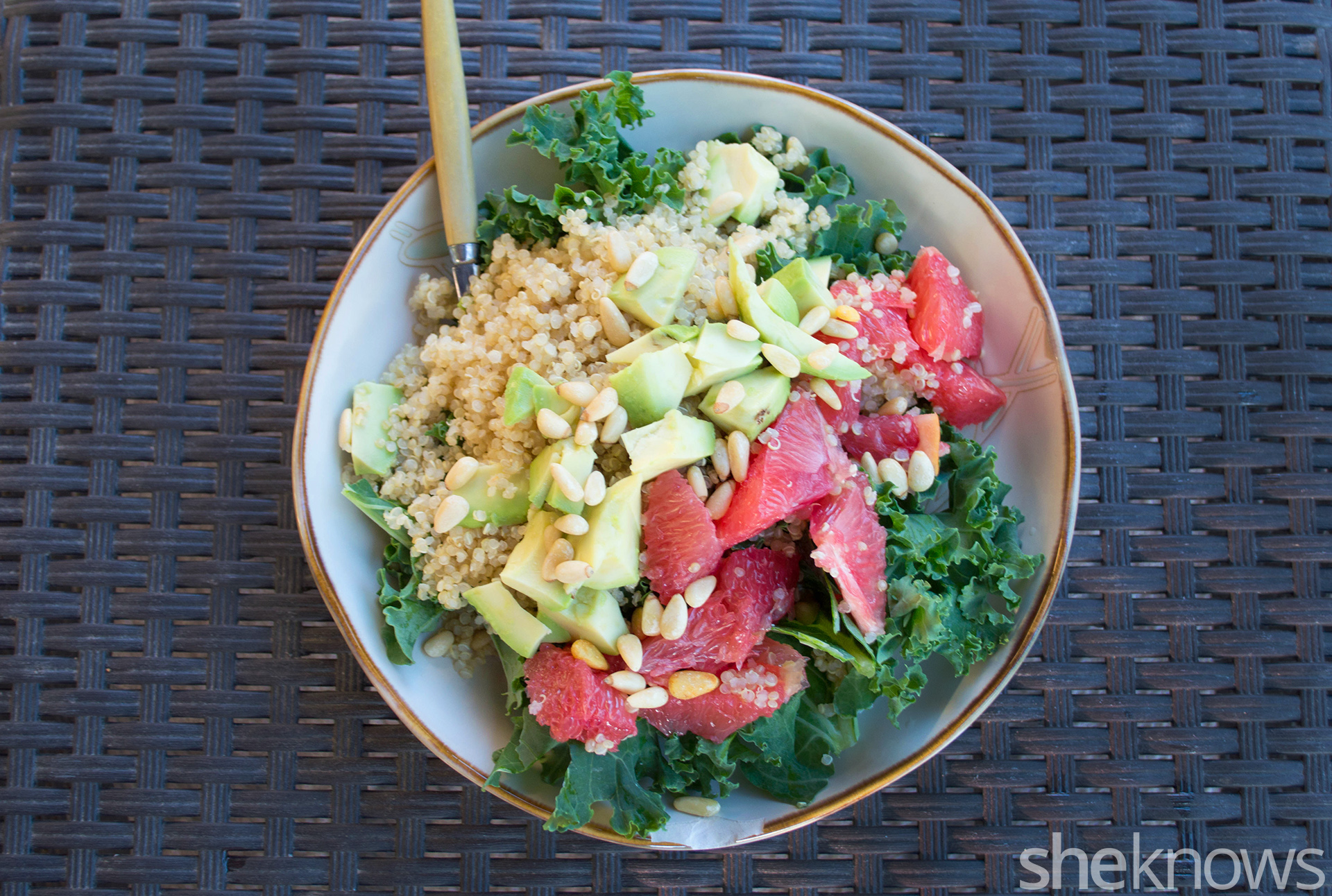 grapefruit quinoa salad