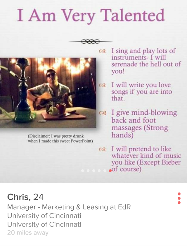 Tinder presentation